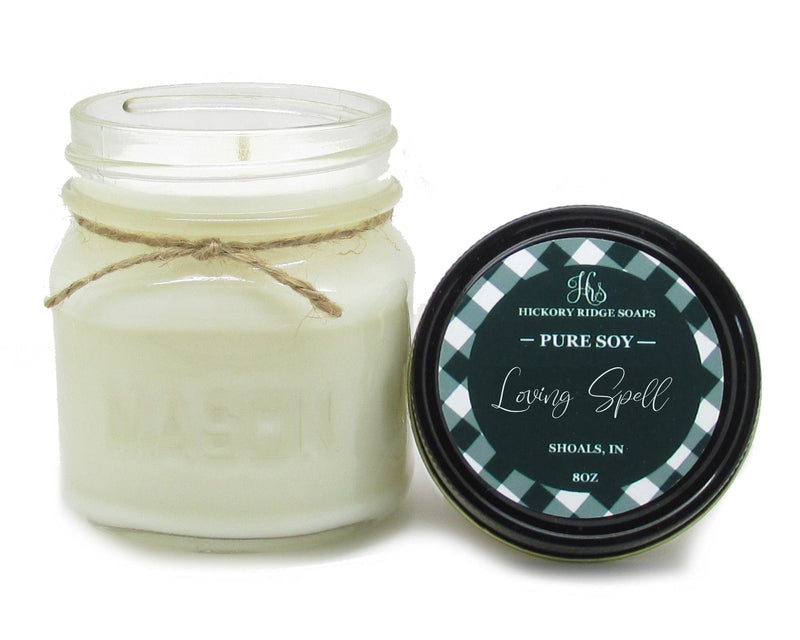 Loving Spell Soy Candle Soy Candle Hickory Ridge Soap Co.   