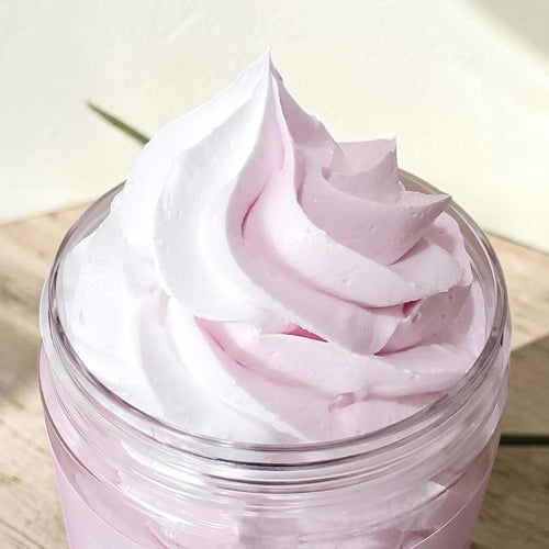 Creamy whipped soap