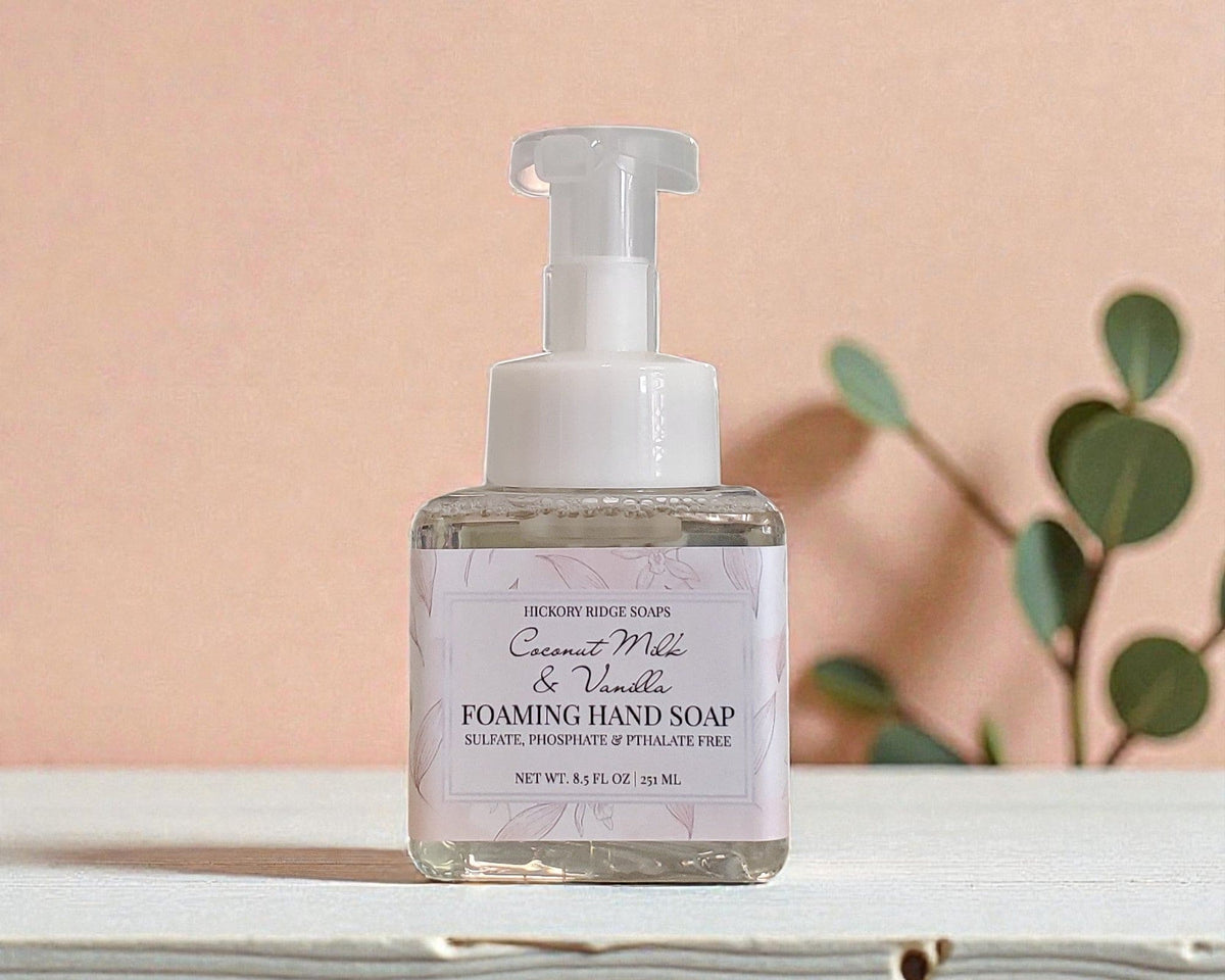 Coconut Milk & Vanilla Foaming Hand Soap