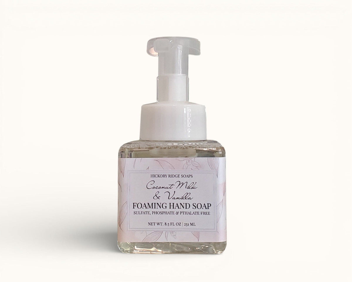 Coconut Milk & Vanilla Foaming Hand Soap
