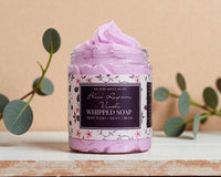 Black Raspberry Vanilla Whipped Soap