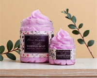 Black Raspberry Vanilla Whipped Soap
