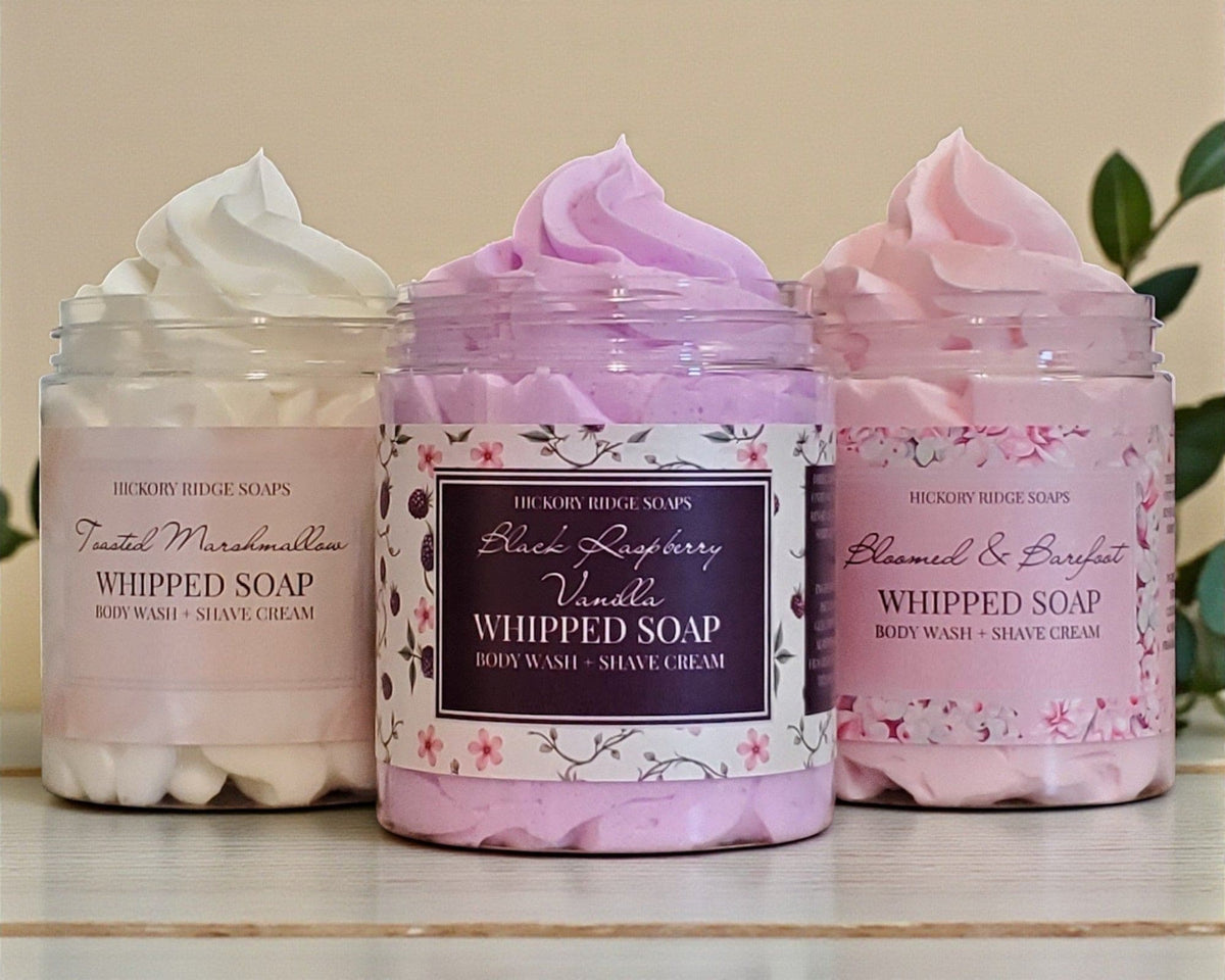 Whipped Soap Trio - Choose Any 3 Scents