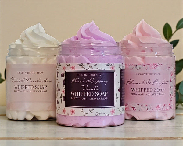 Whipped Soap Trio - Choose Any 3 Scents