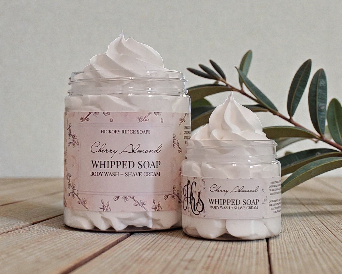 Cherry Almond Whipped Soap