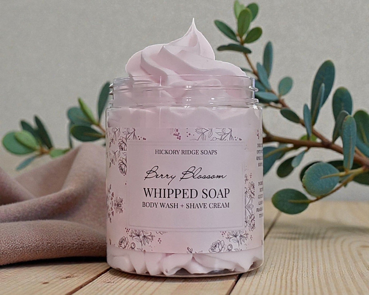Berry Blossom Whipped Soap