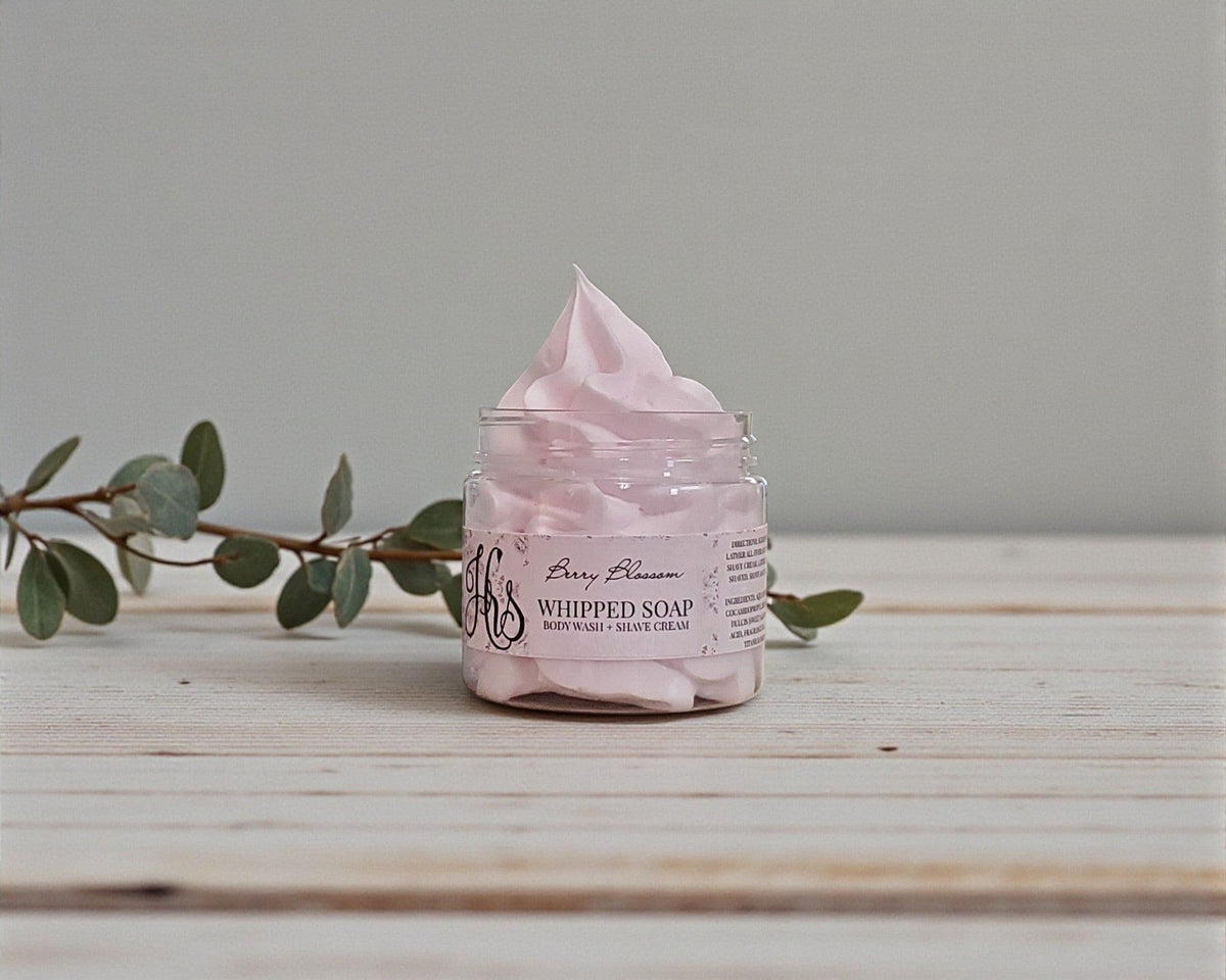 Berry Blossom Whipped Soap