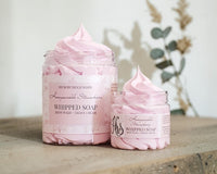 Honeysuckle Strawberry Whipped Soap