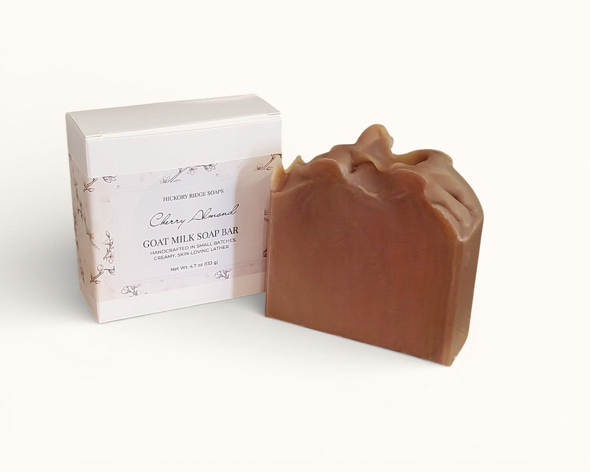 Cherry Almond Goat Milk Soap Bar