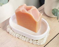 Jabón Artesanal De Madreselva Fresa