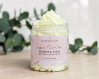 Lemon Pound Cake Whipped Soap