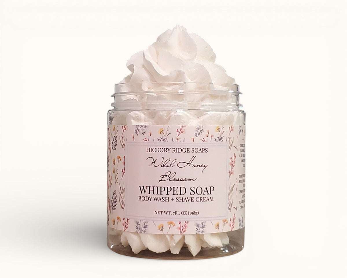 Wild Honey Blossom Whipped Soap