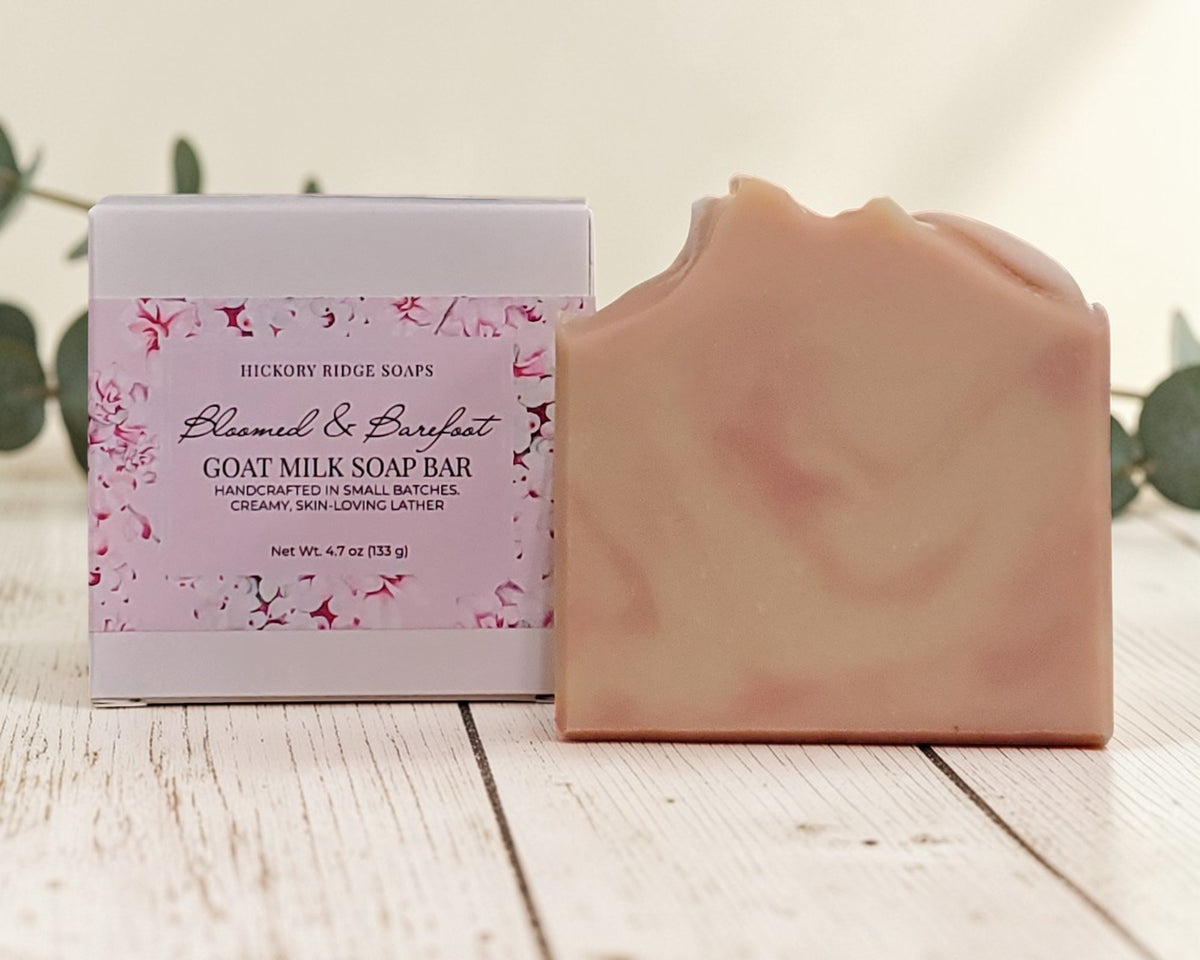 Bloomed & Barefoot Goat Milk Soap Bar