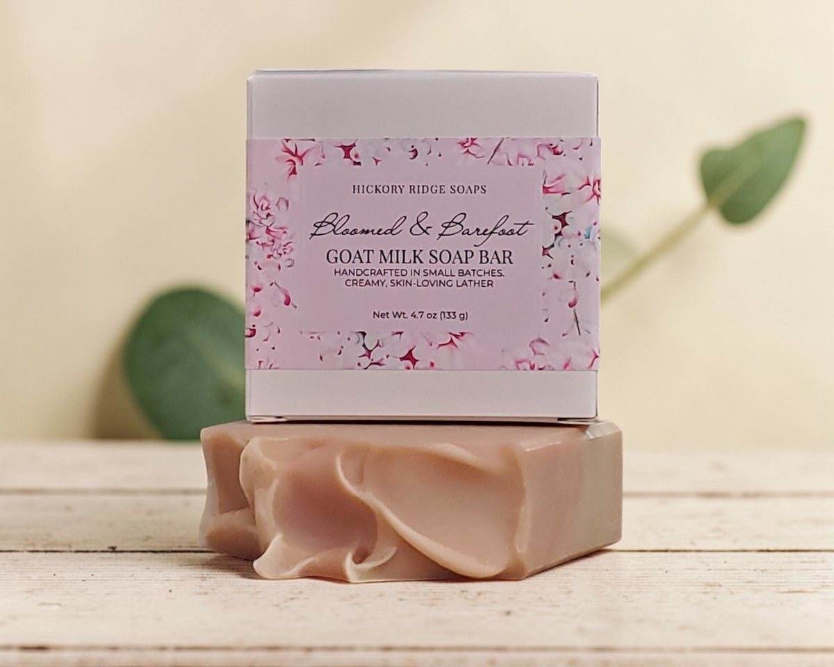 Bloomed & Barefoot Goat Milk Soap Bar
