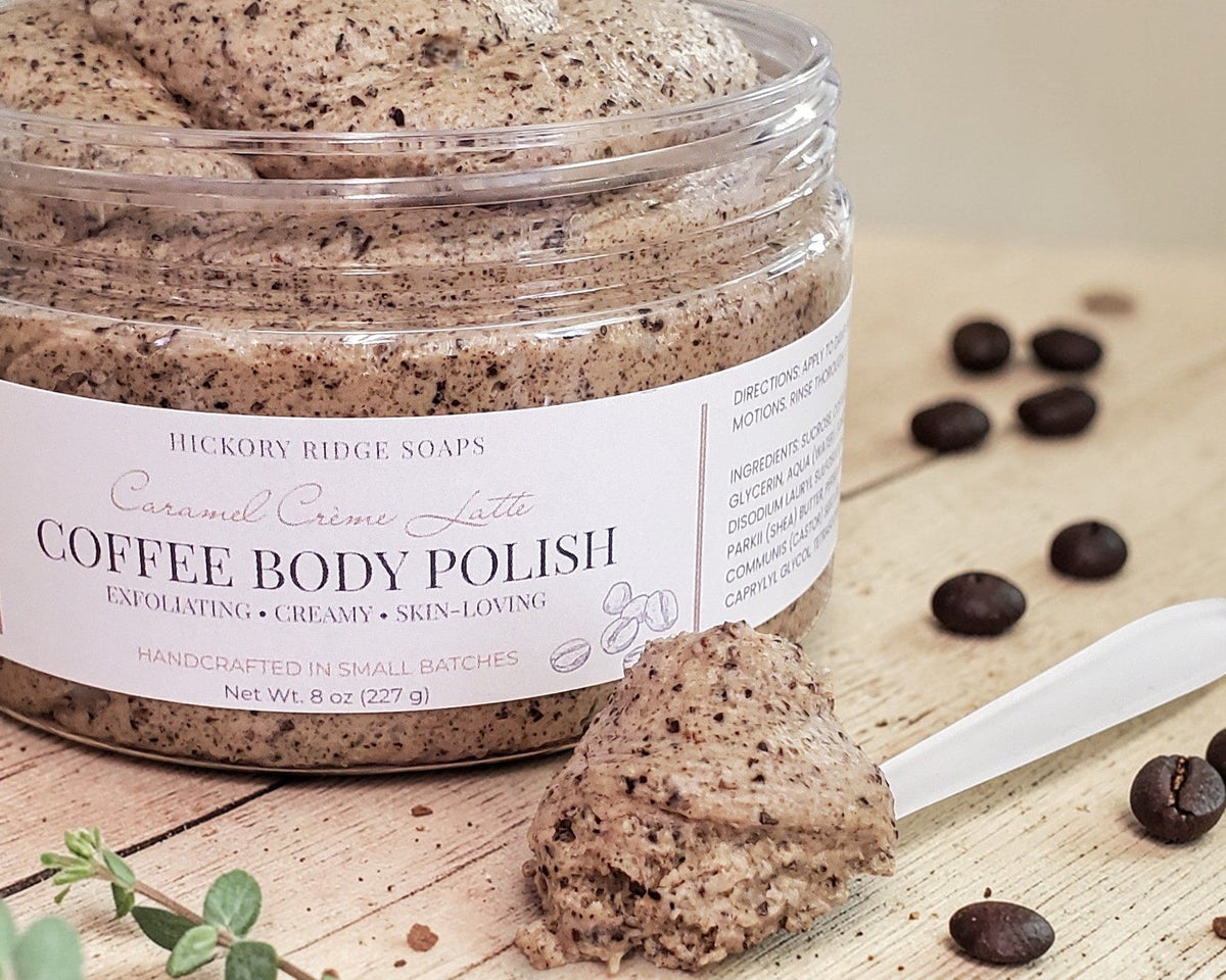 Caramel Crème Latte Coffee Body Polish