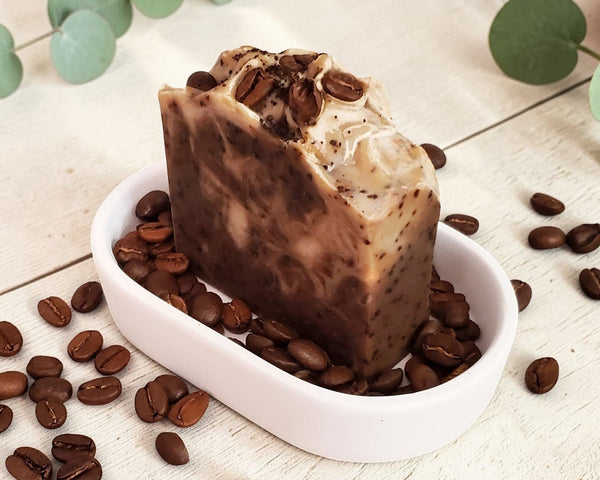 Caramel Crème Latte Goat Milk Soap Bar