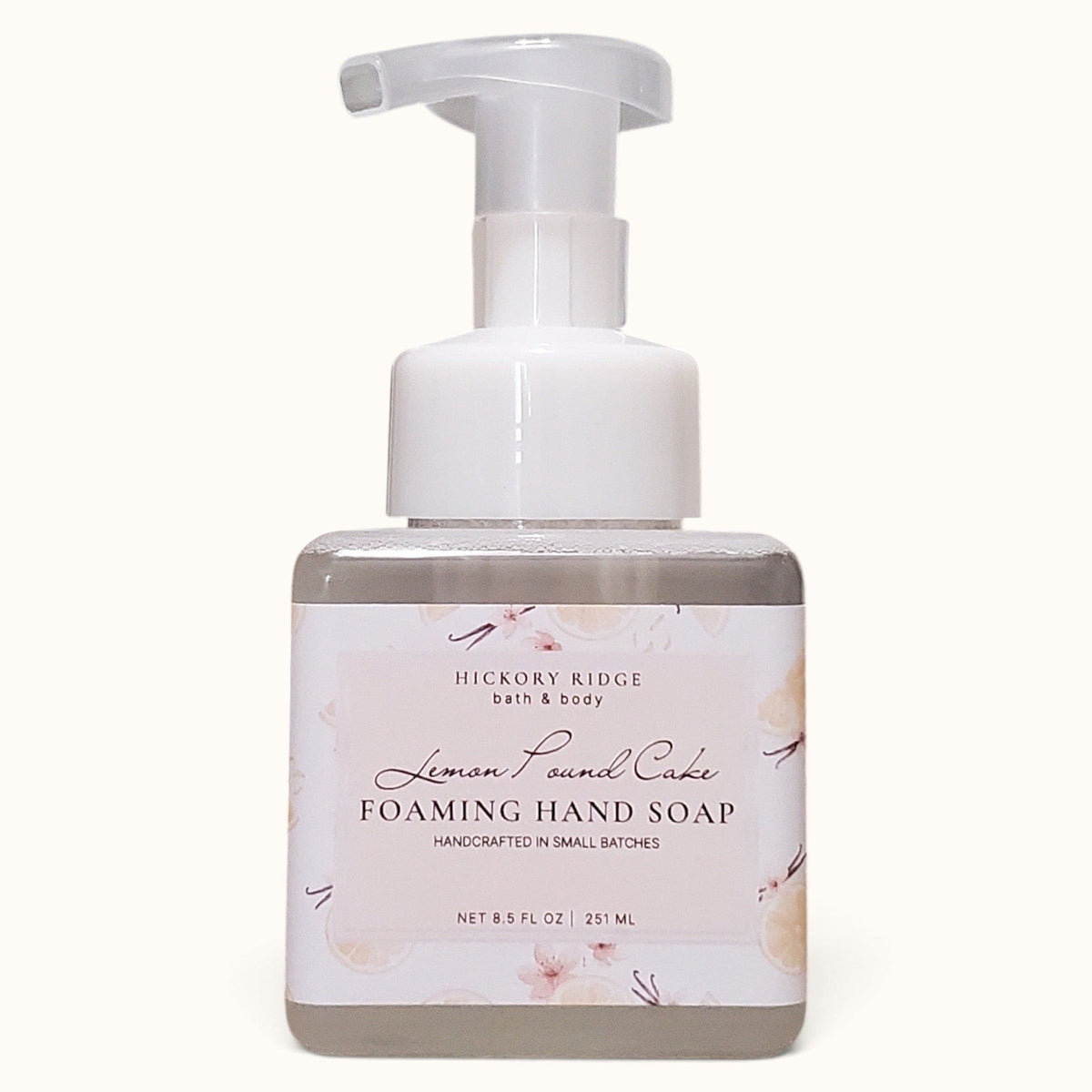 Lemon Pound Cake Foaming Hand Soap