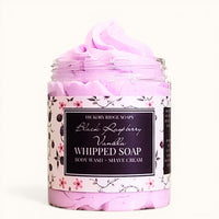 Black Raspberry Vanilla Whipped Soap