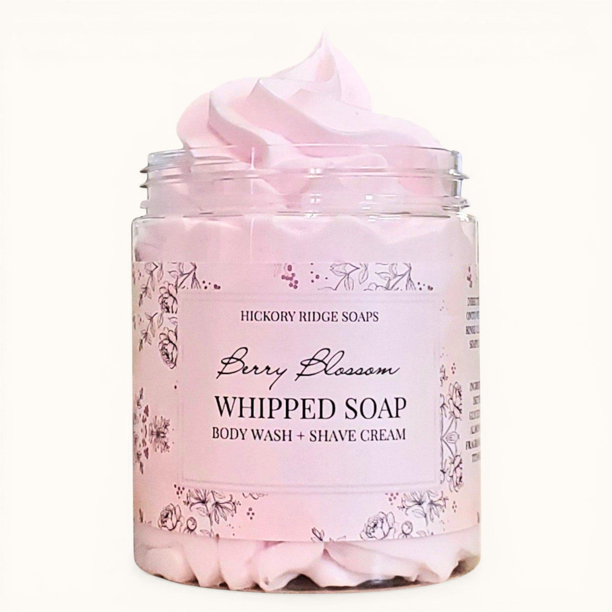 Berry Blossom Whipped Soap