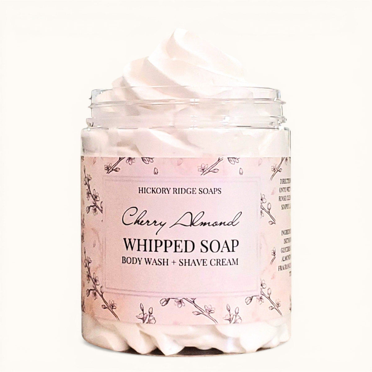 Cherry Almond Whipped Soap