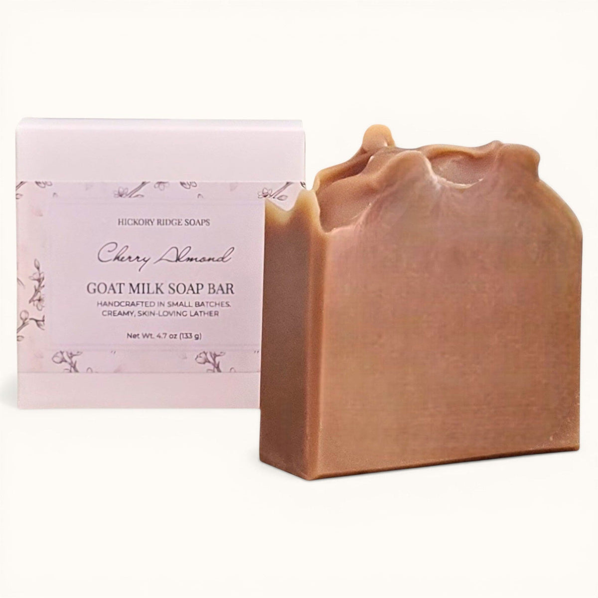 Cherry Almond Goat Milk Soap Bar