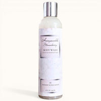 Baño de burbujas de madreselva y fresa + Gel de baño para el cabello y el cuerpo