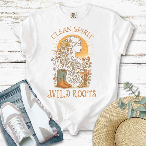 Clean Spirit Wild Roots Tee
