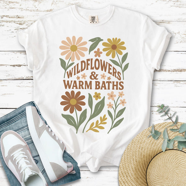 Bohemian Wildflowers & Warm Baths Tee