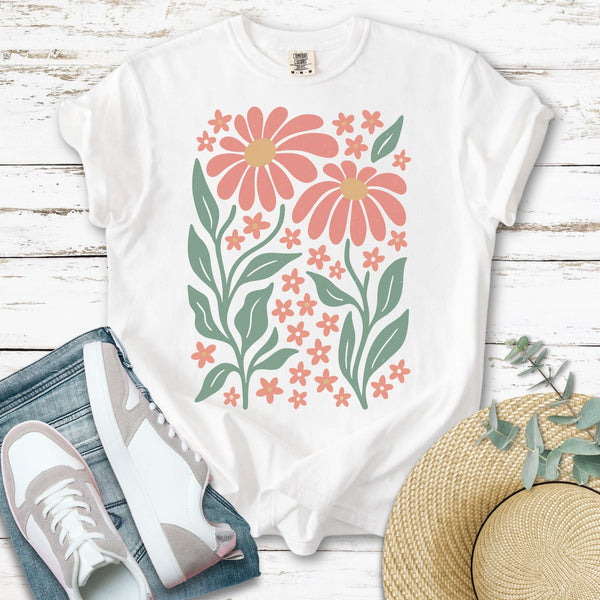 Boho Floral Tee