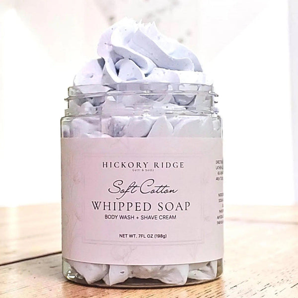 Soft Cotton Whipped Soap