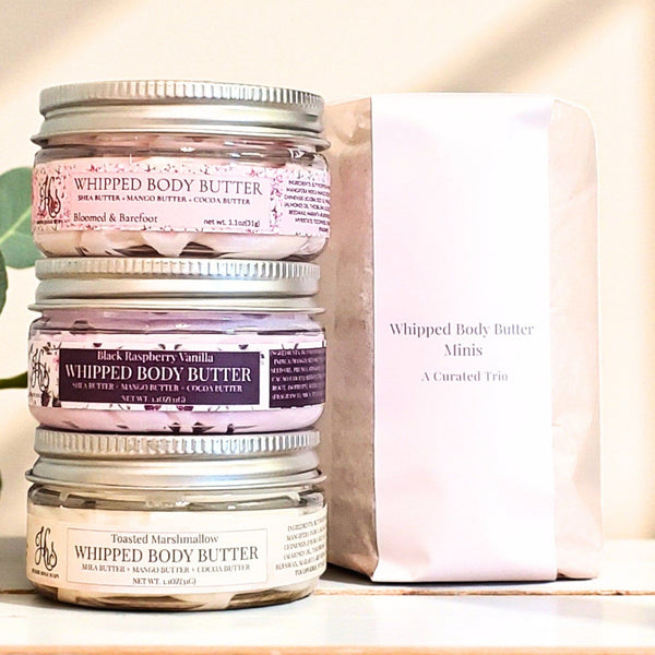Whipped Body Butter Trio Sampler | Pick Any 3 Scents