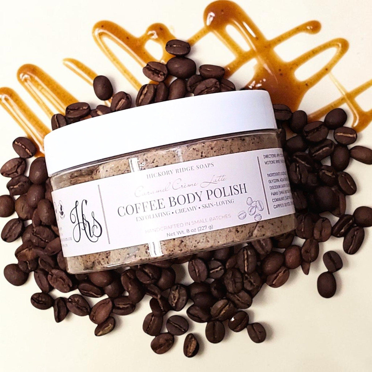 Caramel Crème Latte Coffee Body Polish