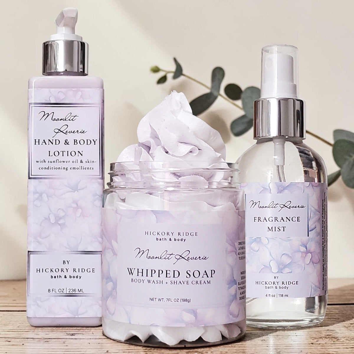 Complete Your Routine Bundle | Whipped Soap, Lotion & Fragrance Mist | Choose Your Scent