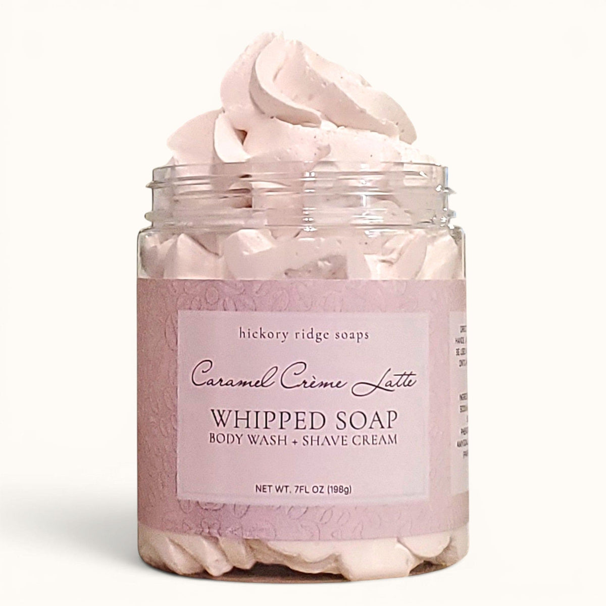 Caramel Crème Latte Whipped Soap