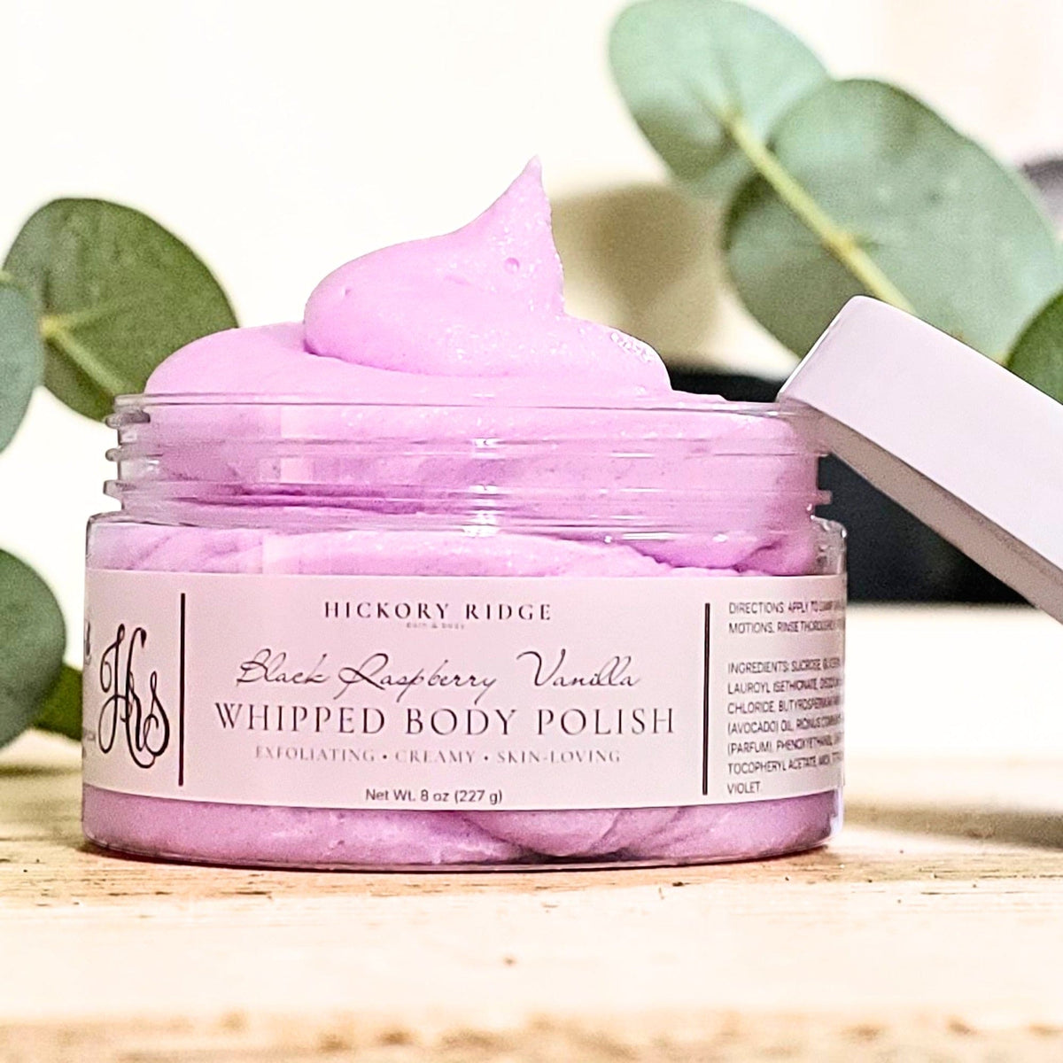 Black Raspberry Vanilla Whipped Foaming Body Polish