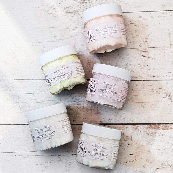 Whipped Soap Sampler Set - Pick Any 3