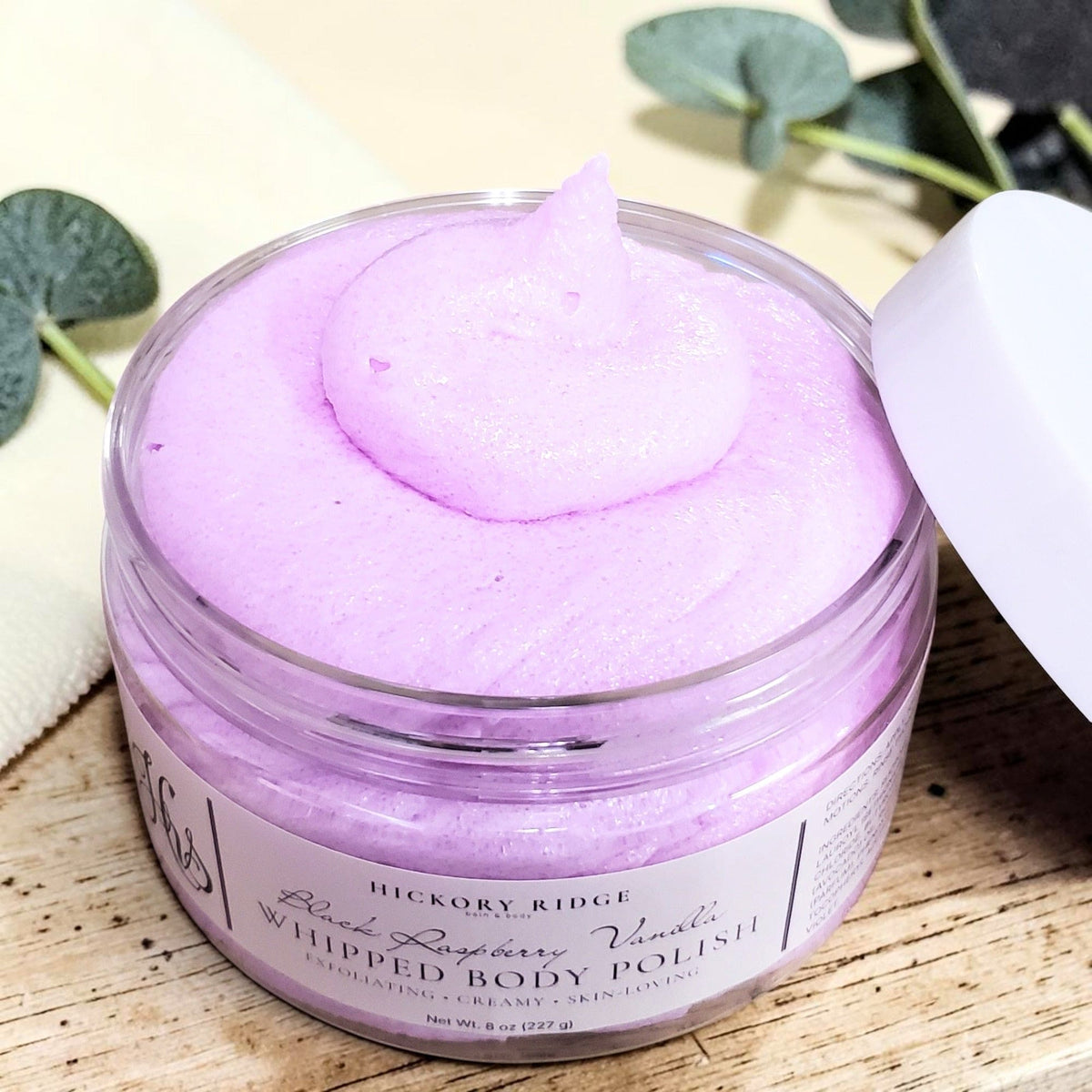 Black Raspberry Vanilla Whipped Foaming Body Polish