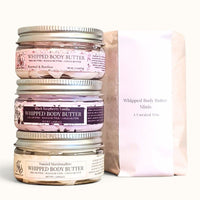 Whipped Body Butter Trio Sampler | Pick Any 3 Scents