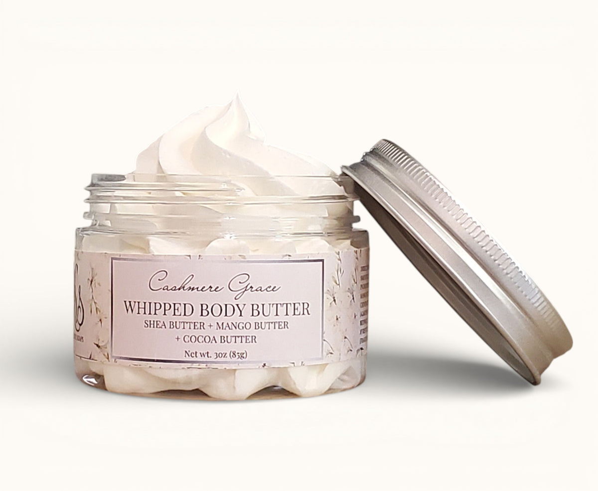 Cashmere Grace Whipped Body Butter Cream | Triple Butter Blend