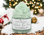 Christmas Tree Farm Fluffy Whipped Soap Whipped Soap Hickory Ridge Soap Co. 4oz Jar  