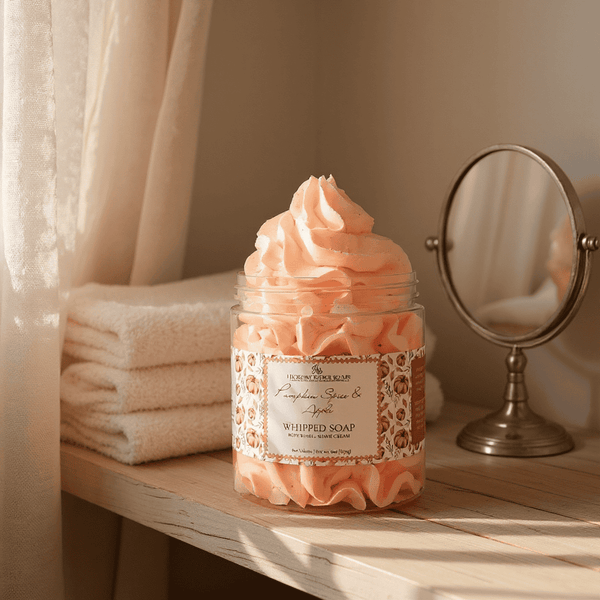 Pumpkin Spice & Apple Whipped Soap