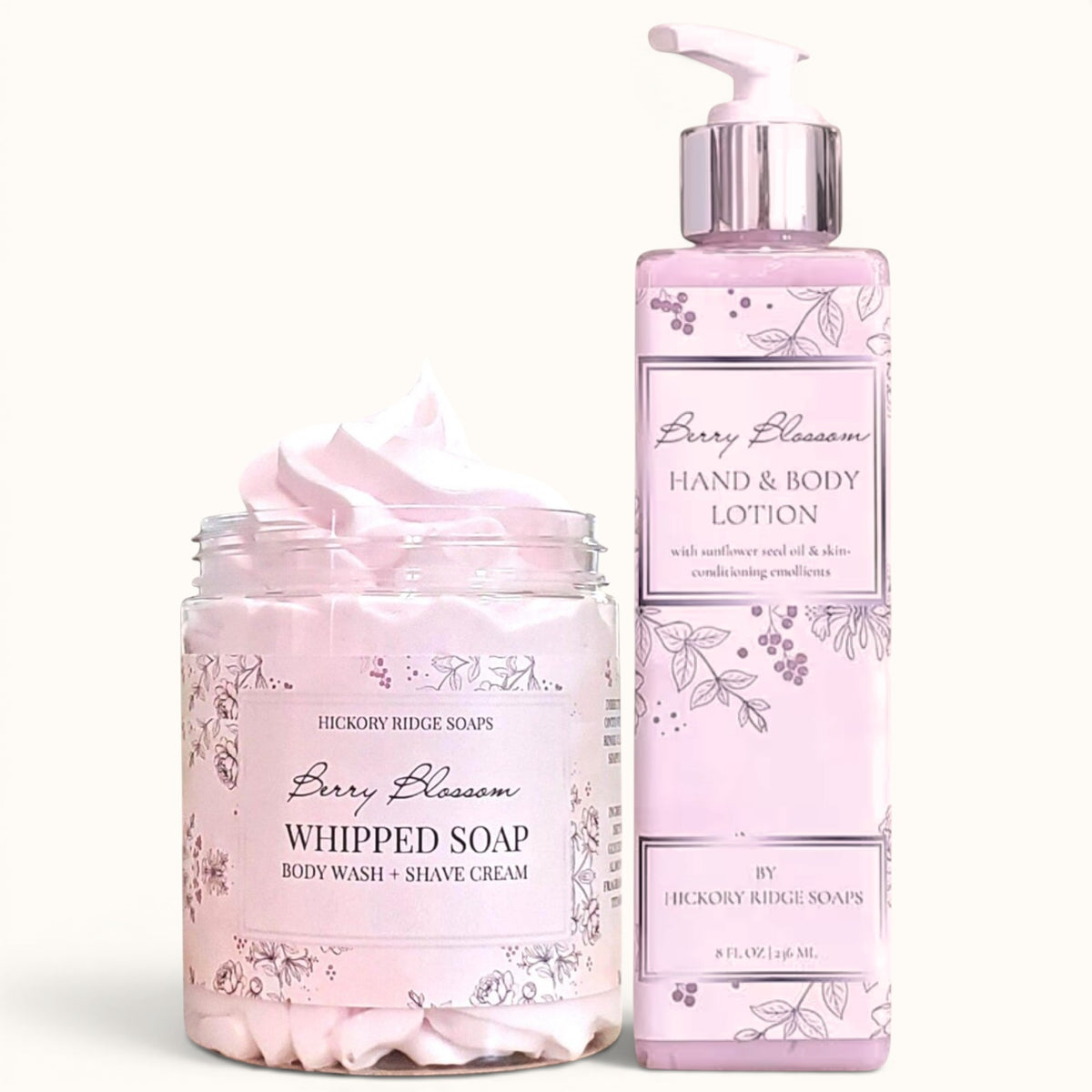 Whipped Soap & Lotion Duo | Choose Your Scent