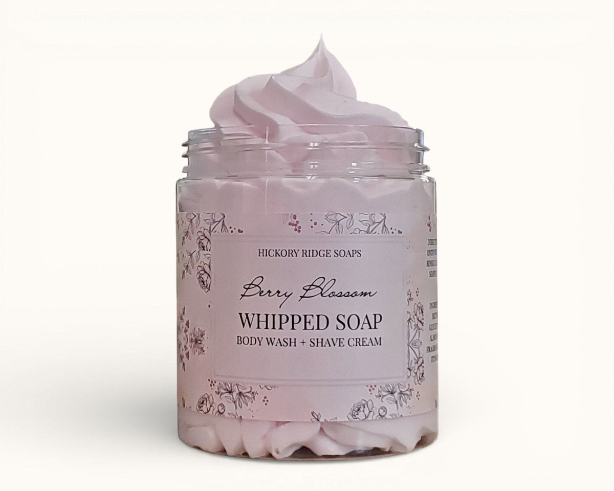 Berry Blossom Whipped Soap