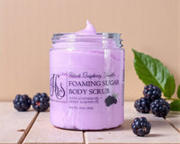 Black Raspberry Vanilla Foaming Sugar Scrub