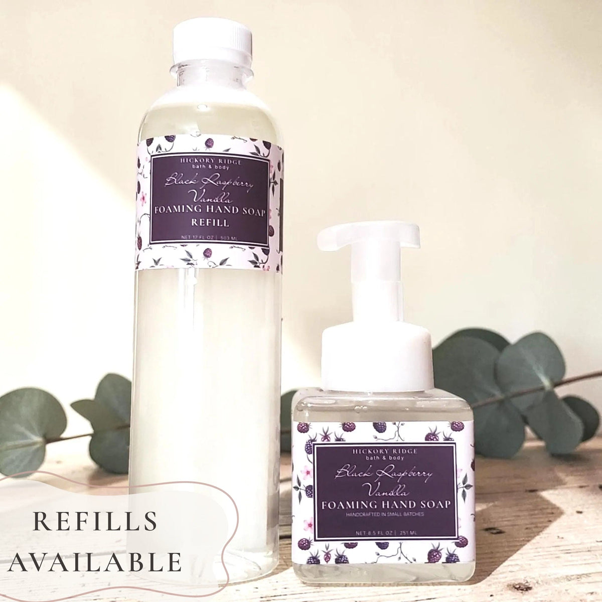 Black Raspberry Vanilla Foaming Hand Soap