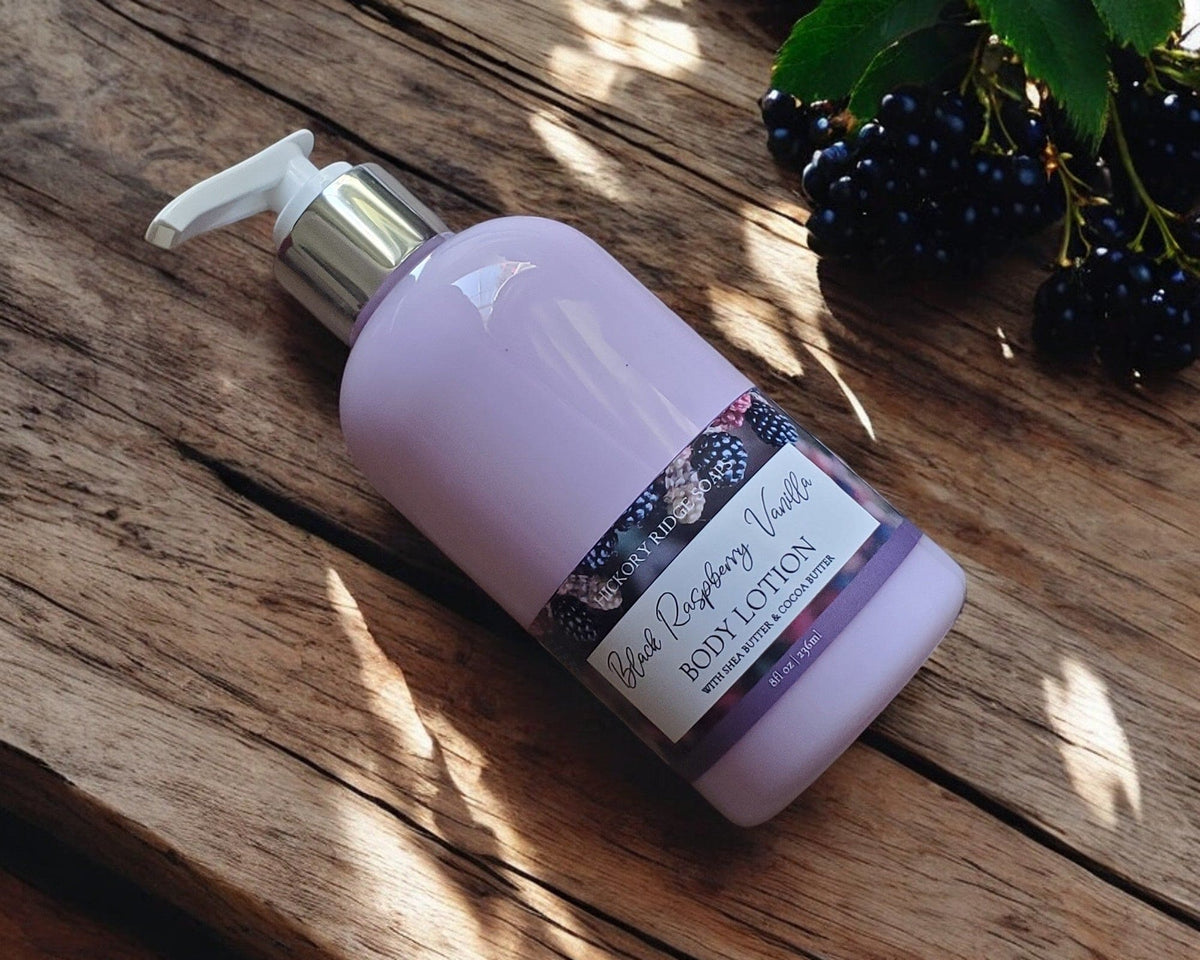 Black Raspberry Vanilla Body Lotion – Hickory Ridge Soap Co