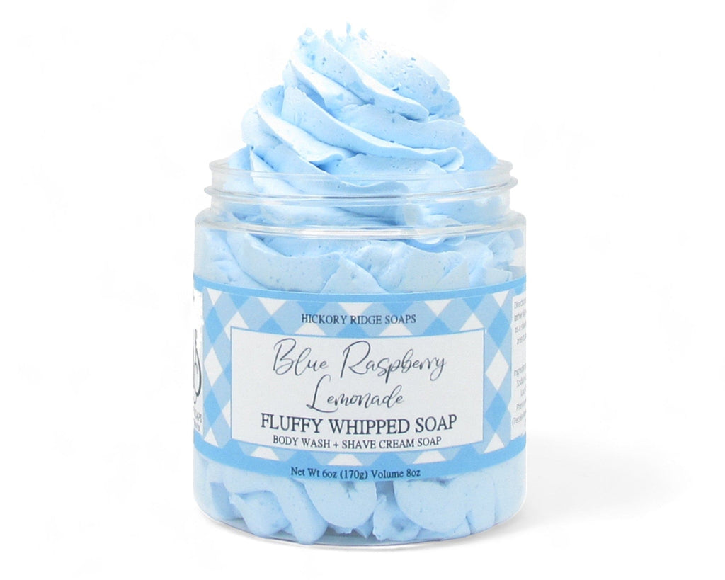 Blue Raspberry Lemonade Whipped Soap Whipped Soap Hickory Ridge Soap Co.   