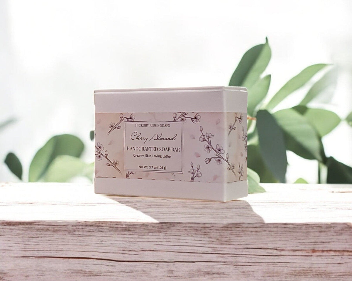 Cherry Almond Handcrafted Soap Bar