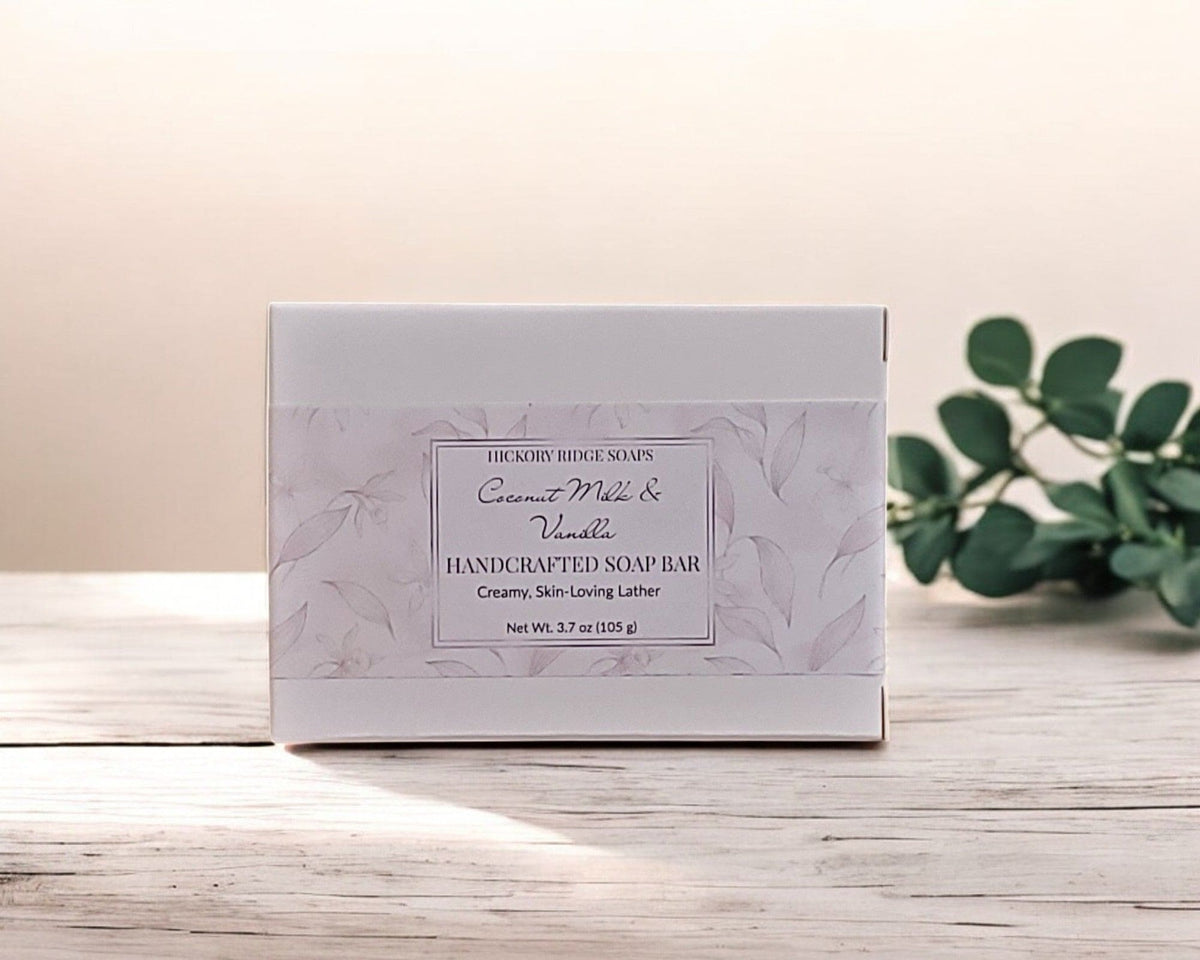 Coconut Milk & Vanilla Handcrafted Soap Bar