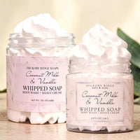 Coconut Milk & Vanilla Whipped Soap